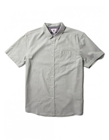 Vissla Short Sleeve Men's Woven Shirts Dans la société mordern