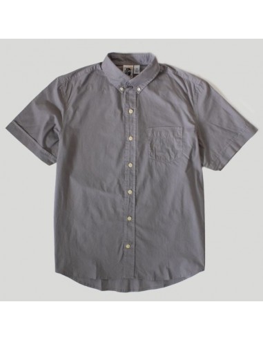 Kennington Short Sleeve Men's Woven Shirts Solid Dyed Véritable concentré