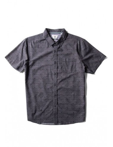 Vissla Short Sleeve Men's Woven Shirts une grave pollution 