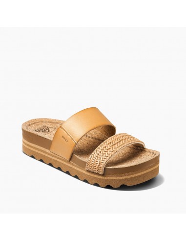 Reef Sandals Woman Vegan Leather Two Strap Slide Les magasins à Paris et en Île-de-France