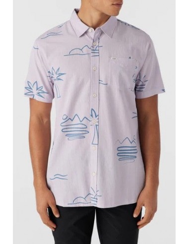 O'neill Short Sleeve Men's Woven Shirts brillant des détails fins