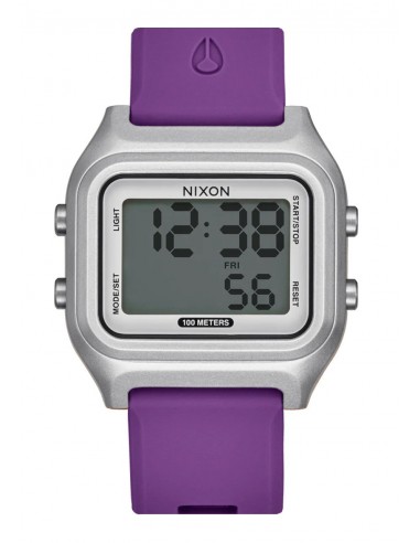 Nixon Watches Silver/Purple Comparez plus de prix