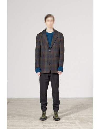 EARTH WOOL CHECKED BLAZER prix pour 