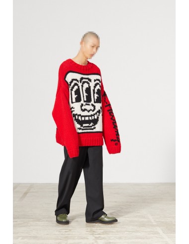 ANDY KEITH HARING KNIT SWEATER Amélioration de cerveau avec