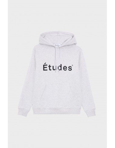 HOODIE ÉTUDES HEATHER GREY pas cheres