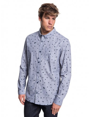 Quiksilver Long Sleeve Shirts Printed Mini Motif Dans la société mordern