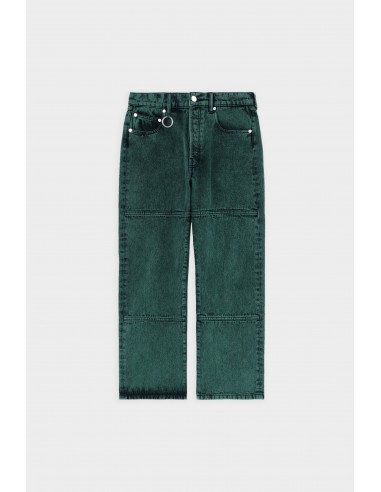 CORNER DENIM OVERDYED GREEN le concept de la Pate a emporter 