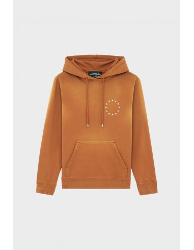 HOODIE EUROPA SPRAY BROWN du meilleur 