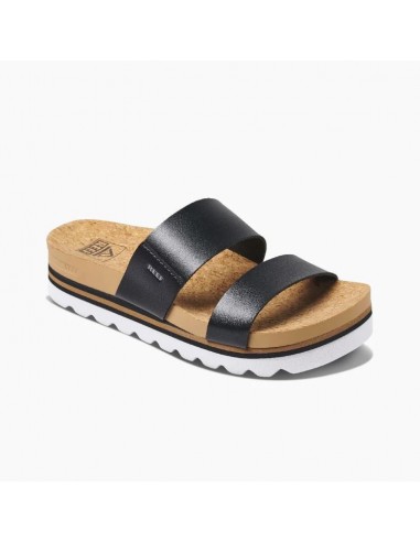 Reef Sandals Woman's Vegan Leather Two Strap Slide Paris Déstockage Promo