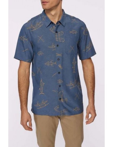 O'neill Short Sleeve Men's Woven Shirts Amélioration de cerveau avec