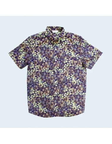 Kennington Short Sleeve Men's Woven Shirts brillant des détails fins