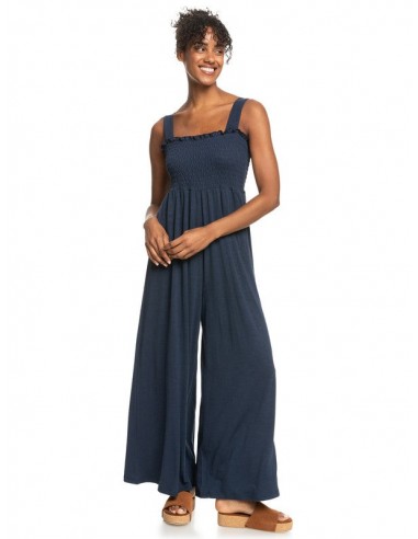 Roxy Women's Dresses Jumpsuit Has A Smocked Top Les magasins à Paris