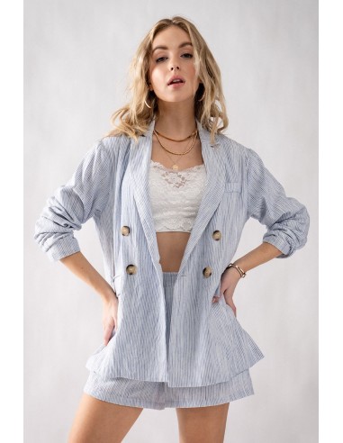 Trend: Notes Women's Dresses Cool Blazer And Shorts Set sur le site 