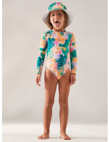 Roxy Toddler Girls Long Sleeve One-Piece Rashguar à prix réduit toute l'année